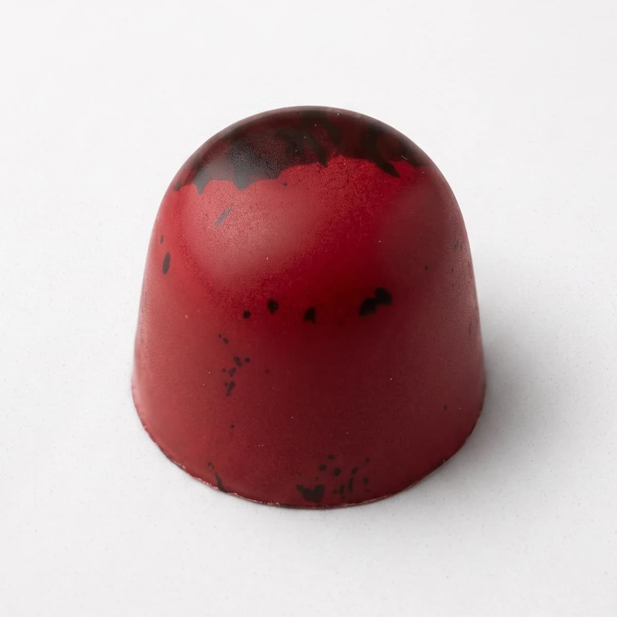 Bombón de Frutilla y Maracuyá en cobertura de color