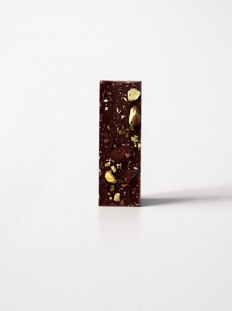 Pistacho · Chocolate con leche